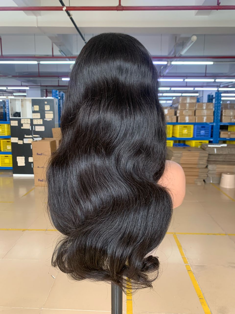 250% density HD 13*6 Top white rubber band Raw Hair Wig,Customzied wig Body Wave 22”