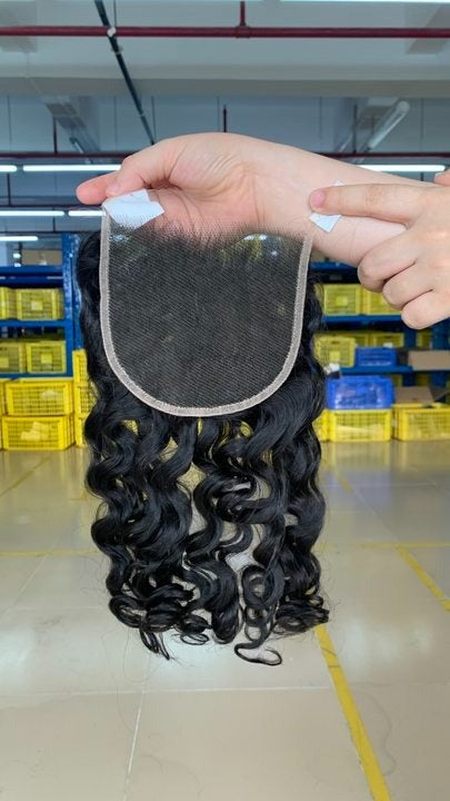 10A grade  5*5 HD Lace Closure Deep Wave