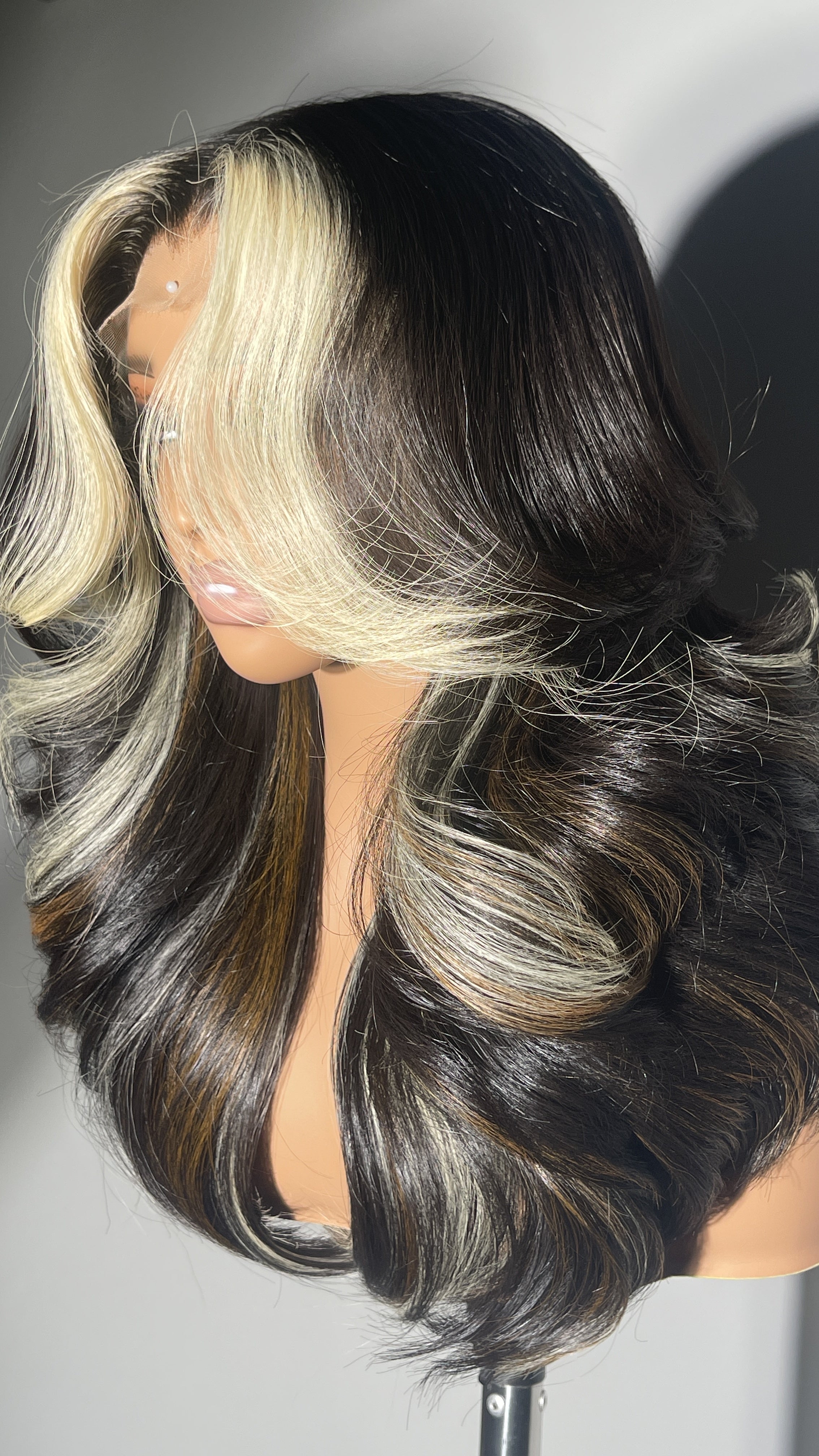 6*6 HD Closure Raw Hair Wig Customzied wig color wig