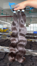 13A Raw Hair Bundle Deals--Body Wave,White Rubber Band Hair