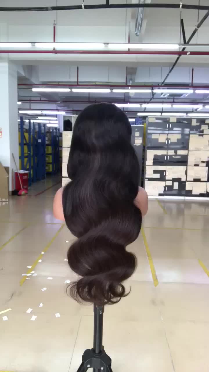 HD 5*5 30inch hair wig,Customzied wig natural body wave wig