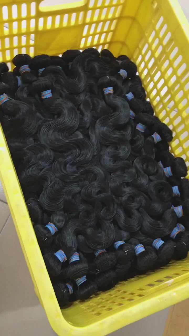 12A XR blue band Virgin Hair Bundle Deals--Body Wave,favorable price