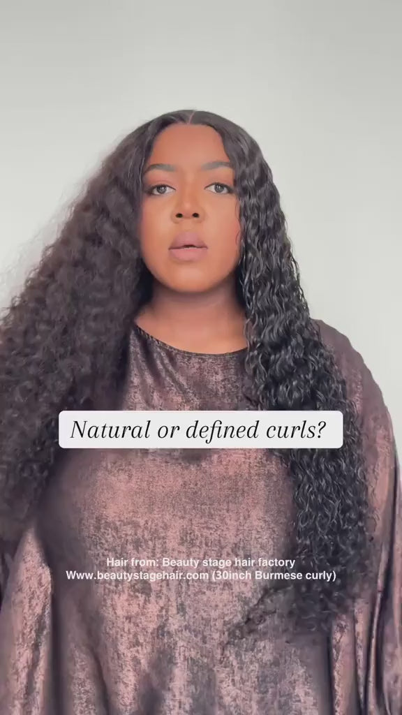 Thai Young Raw Hair Bundle Deals--Burmese Curly,Soft and Full Volume Bundles