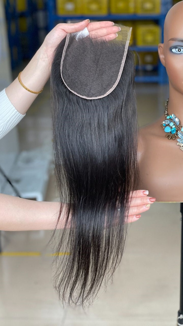 12A grade  5*5 HD Lace Closure Straight